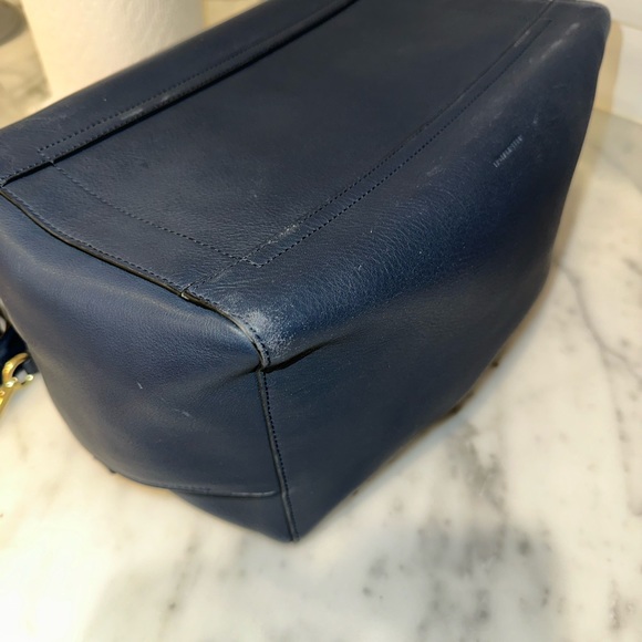 Reed Krakoff Navy Leather Satchel - Picture 13 of 13